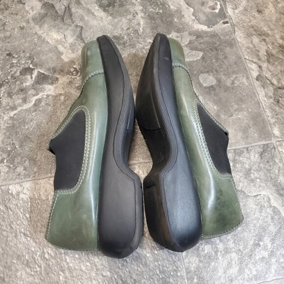 Vintage 90s y2k Dansko Acadamia Grunge Punk Lolita Platform Slip-on Loafers 41 - Picture 4 of 9